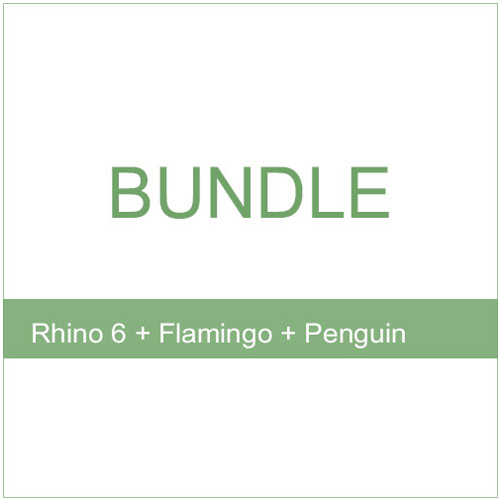 Bundle - Rhino 6 Flamingo Penguin 1